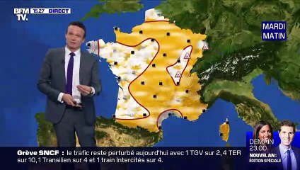La météo pour ce mardi 31 décembre 2019