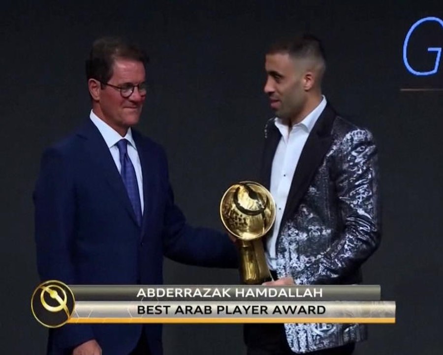 Globe Soccer Awards - Hamdallah élu meilleur joueur arabe de l’année 2019