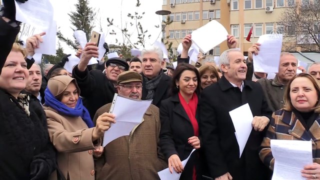 CHP'liler Kanal İstanbul'un ÇED Raporu'na itiraz dilekçesi verdi - ANKARA