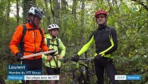 Vélo tout terrain : les cyclistes slaloment entre les pièges