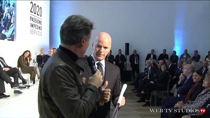 Presentazione Calendario Polizia 2020 con l'attore Cesare Bocci