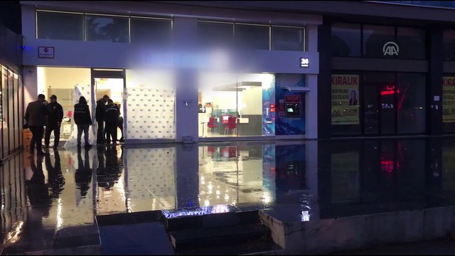 Banka şubesinde silahlı soygun - BURSA