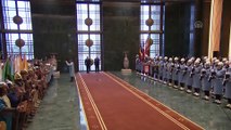 Cumhurbaşkanı Erdoğan, Moldova Cumhurbaşkanı Dodon'u resmi törenle karşıladı (2) - ANKARA