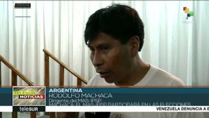 Líder del MAS-IPSP afirma que buscará defender sus derechos en urnas