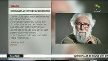 Acusa exsacerdote Leonardo Boff  complot contra el Papa Francisco