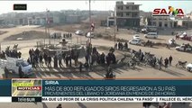 Regresan 800 sirios a su país en solo 24 horas de Líbano y Jordania