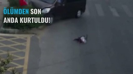 Beş yaşındaki çocuk ölümden böyle kurtuldu