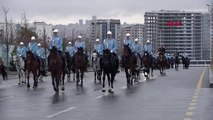 Ankara beştepe'de moldova cumhurbaşkanı ıgor dodonu resmi karşılama töreni -aktuel