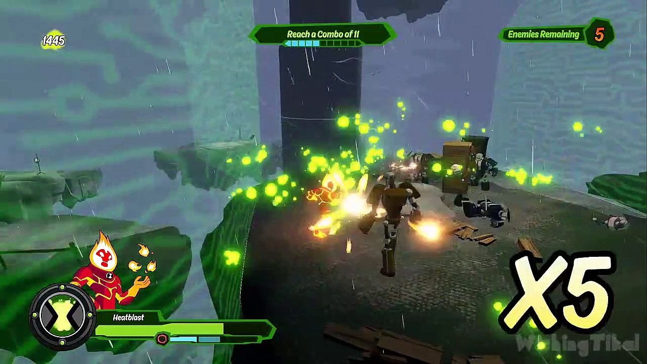 Ben 10 Walkthrough Part 8 Gameplay (PS4, XB1, Switch, PC) No Commentary - The Tornado