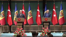 Cumhurbaşkanı Erdoğan - Moldova Cumhurbaşkanı Dodan ortak basın toplantısı - ANKARA
