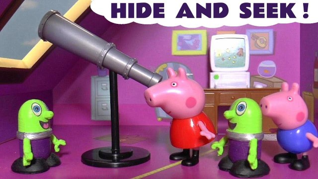 Peppa Pig Full Episode Hide and Seek with Funny Funlings and Thomas and Friends in this Family Friendly Toy Story English