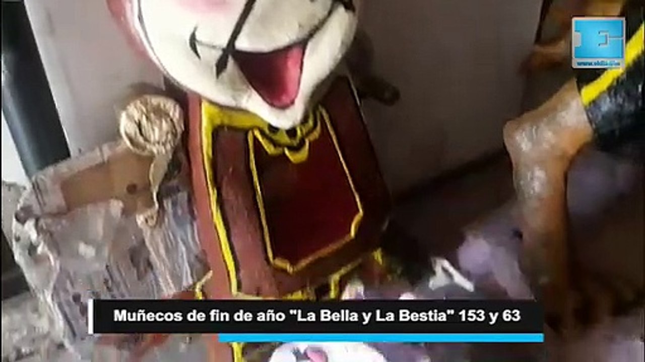 Todo listo para la quema de muñecos en La Plata