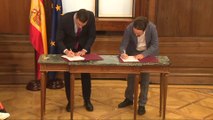 Acuerdo entre PSOE y Unidas Podemos para un Gobierno de coalición