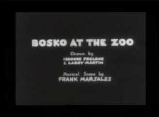 BOSKO: AT THE ZOO