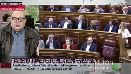 Tremendo traje a Rufián: "Es muy limitado, ordinario, chabacano y sirve muy mal a sus ideas"