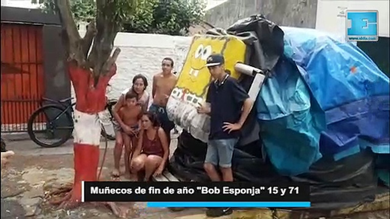 Los muñecos de fin de año son furor en La Plata