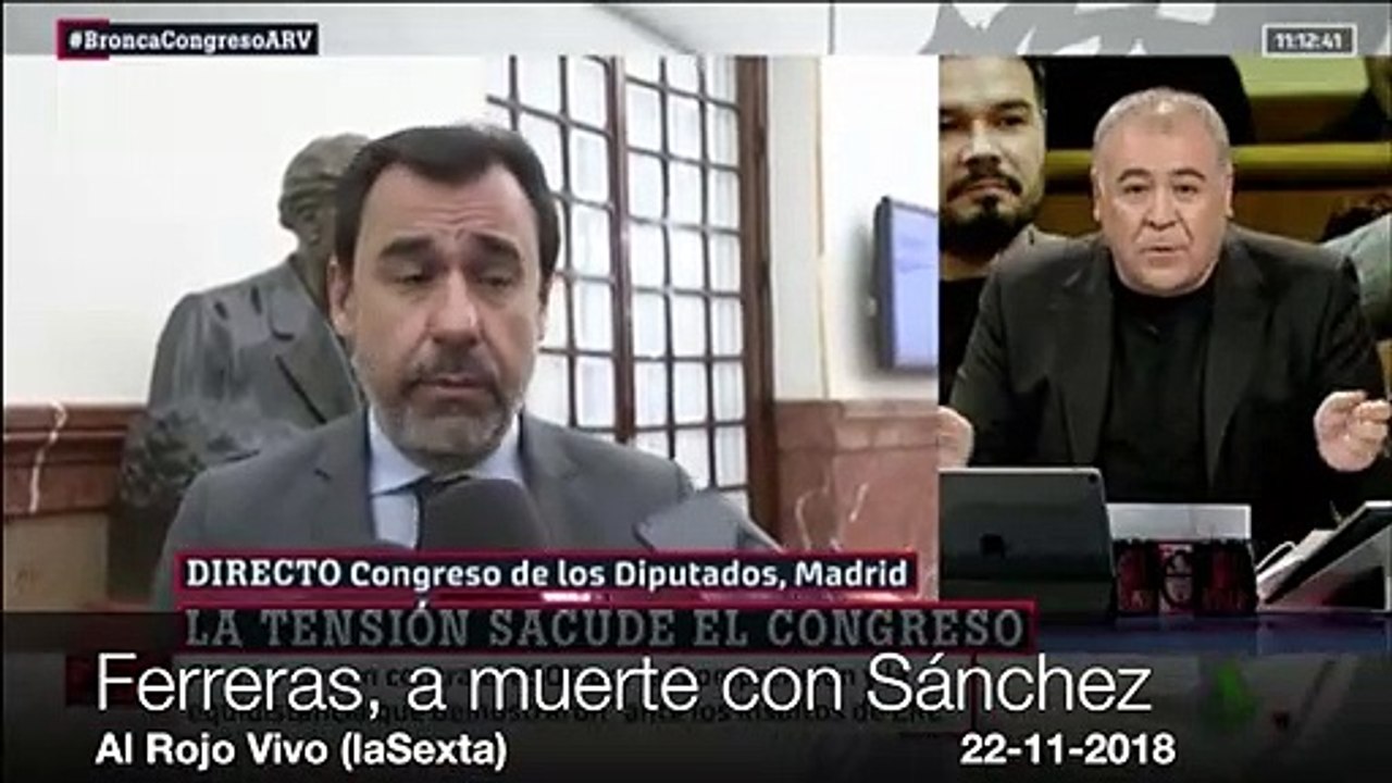 Ferreras echa espumarajos por la boca contra Rafa Hernando