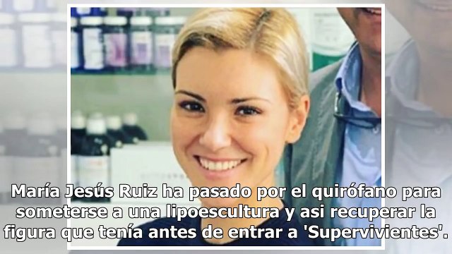 María Jesús Ruiz pasa por el quirófano para realizarse una lipoescultura