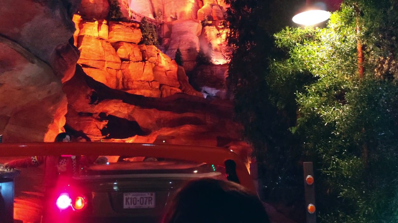 Radiator Springs Racers in Cars Land at Disney California Adventure, Disneyland Anaheim California