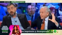 Inda hace fosfatina al antipepero Escolar con la crispación de Podemos