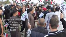 Iraqis in Kirkuk province denounce US strike on pro-Iran group
