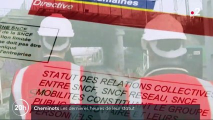 Retraites : les dernières heures du statut des cheminots