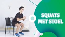 Squats met stoel - Ik Ben Fit