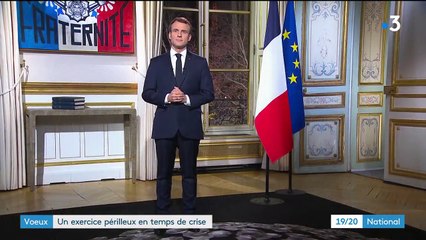 Vœux : un exercice compliqué en temps de crise