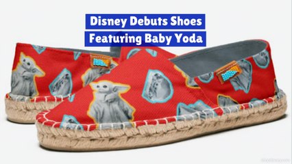 Disney Debuts Shoes Featuring Baby Yoda