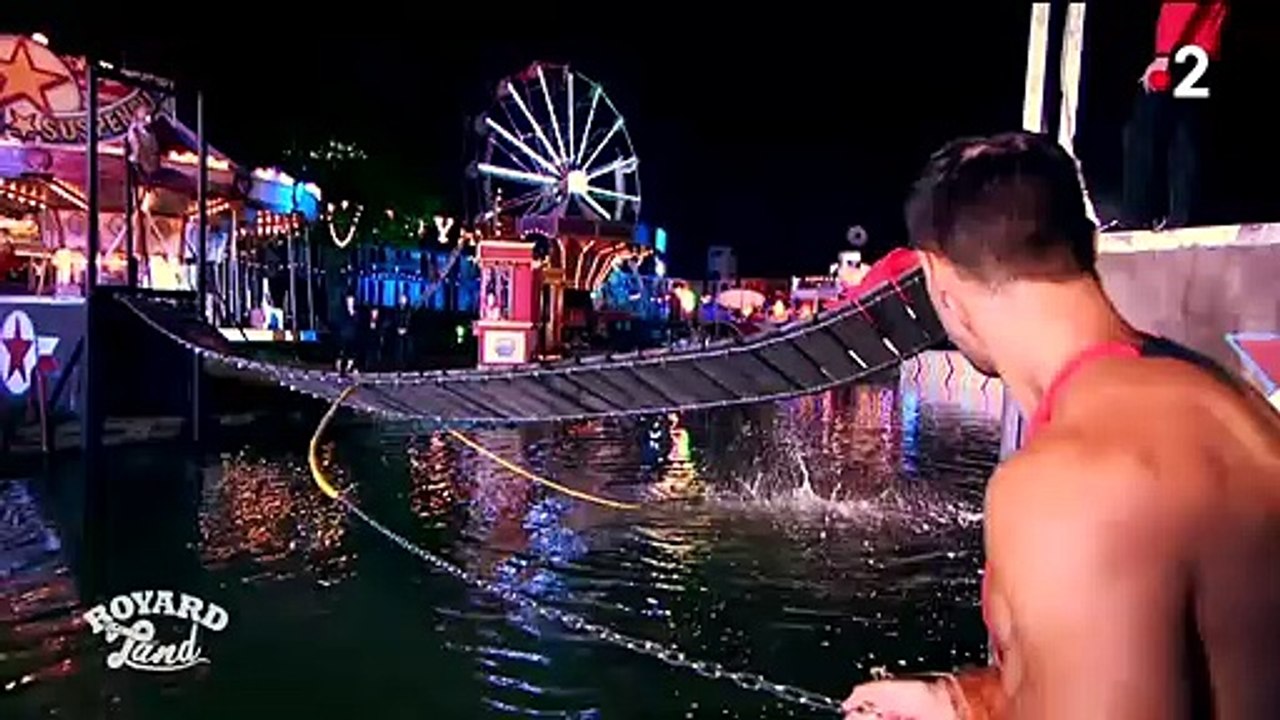 Boyard Land : le pont de tous les dangers.. et des fous rires pour Yves Camdeborde et Anthony Colette