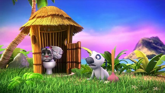 ISLAND ADVENTURE! Talking Tom and Talking Angela SHORTS COMBO