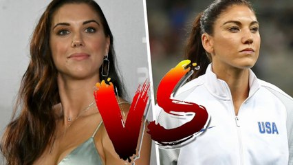 Alex Morgan Vs Hope Solo Camparison | Celebrity Clash