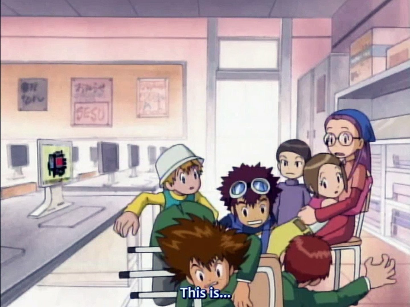 Digimon Adventure 02 Yoli And Cody Wants To Go Into The Digital World Video Dailymotion