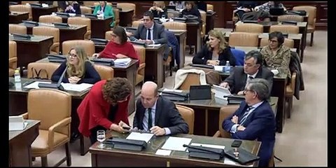 Una senadora del PP arrincona a Rosa María Mateo: "Puede reírse cuanto quiera, pero yo tengo derecho a hacerle preguntas"