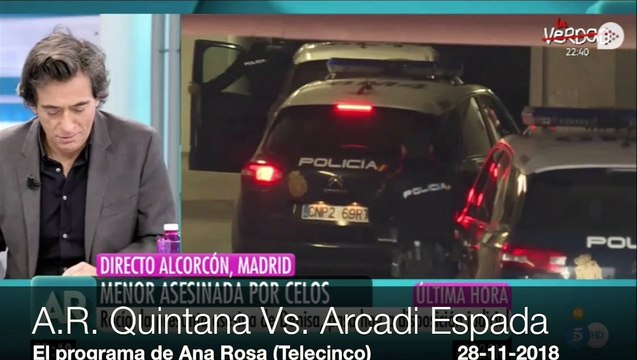 Broncazo entre Ana Rosa y Arcadi: Si quieres te quedas luego pero ahora no hablamos de esto