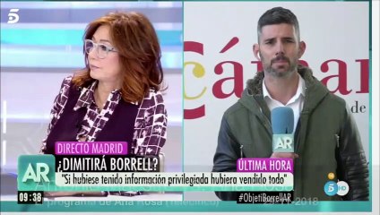 Ana Rosa Quintana le mete un zasca lapidario a Antonio Maestre