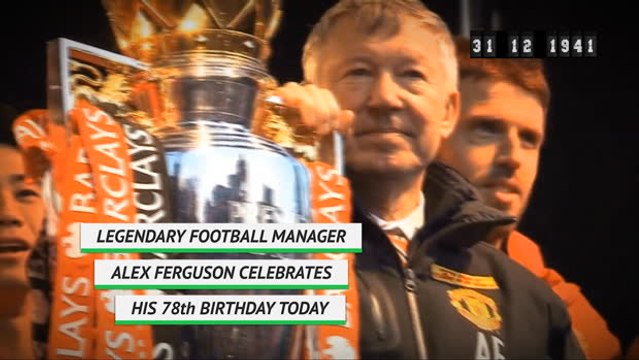 Alex Ferguson celebrates 78th birthday