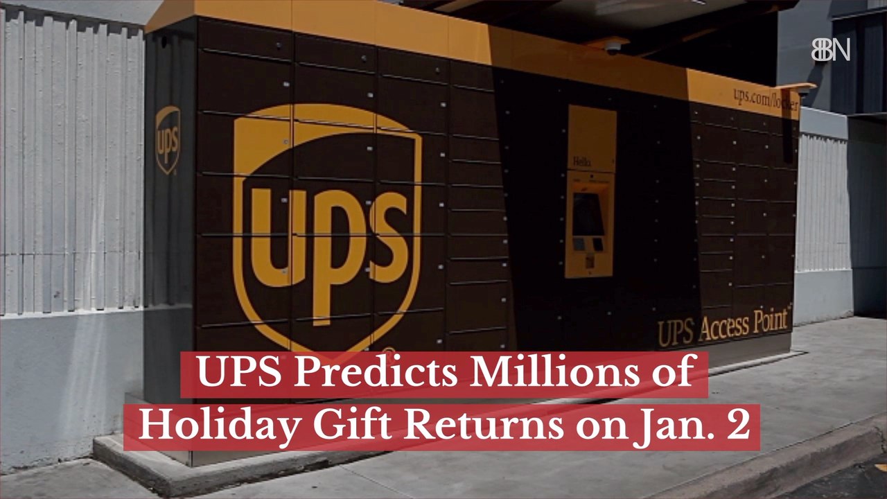 UPS Prepares For Gift Returns