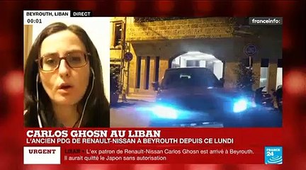 Le Fil Actu - Une source officielle libanaise confirme que l'ancien PDG de Renault-Nissan, Carlos Ghosn, est bien à Beyrouth - Il a fui le Japon où il est assigné en résidence depuis le 25 avril dernier