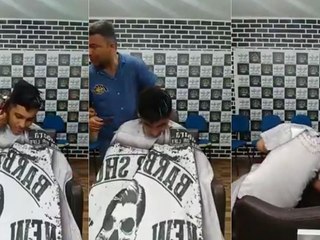 Milagro en la peluquería: el chaval maleante recibe 6 balazos y... ¡sobrevive!