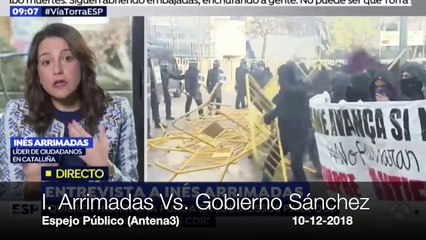 Download Video: Una afligida Inés Arrimadas llama al orden a Marlaska por abandonar Cataluña: “¿No tiene nada que decir?”