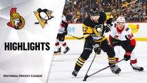 NHL Highlights | Senators @ Penguins 12/30/19