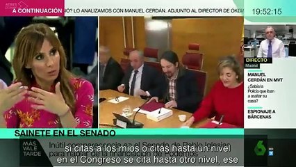 La adjunta de Marhuenda 'exige' ser la 'jefa de prensa' de Podemos