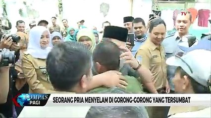 Aksi Heroik Mang Uha, Pria Gorong-gorong Dapat Apresiasi dari Wali Kota Bandung