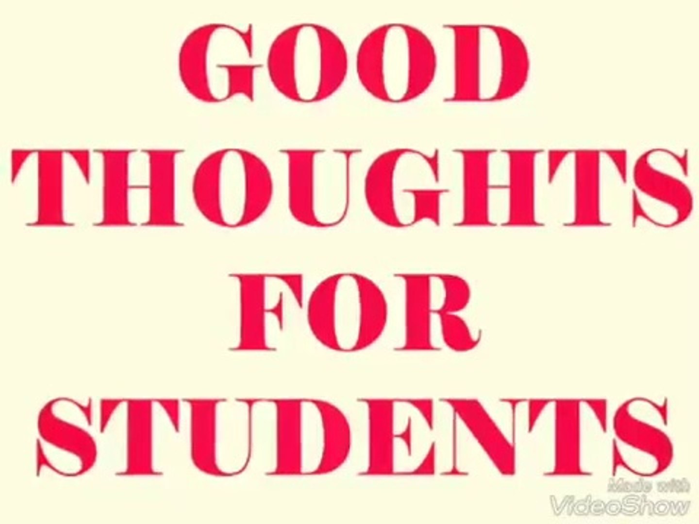 good thoughts for students||Good Thoughts||Good Thoughts for ...