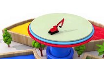 Learn Colors for Children With Car VS Cars Street Vehicles Toys Colours Magic Liquids