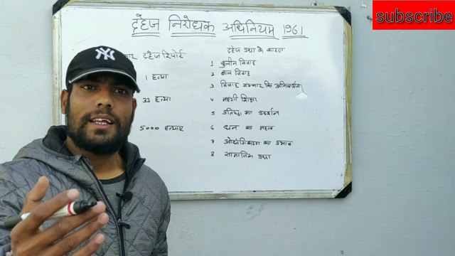 दहेज प्रथा अधिनियम 1961 dowry prohibition act 1961 !