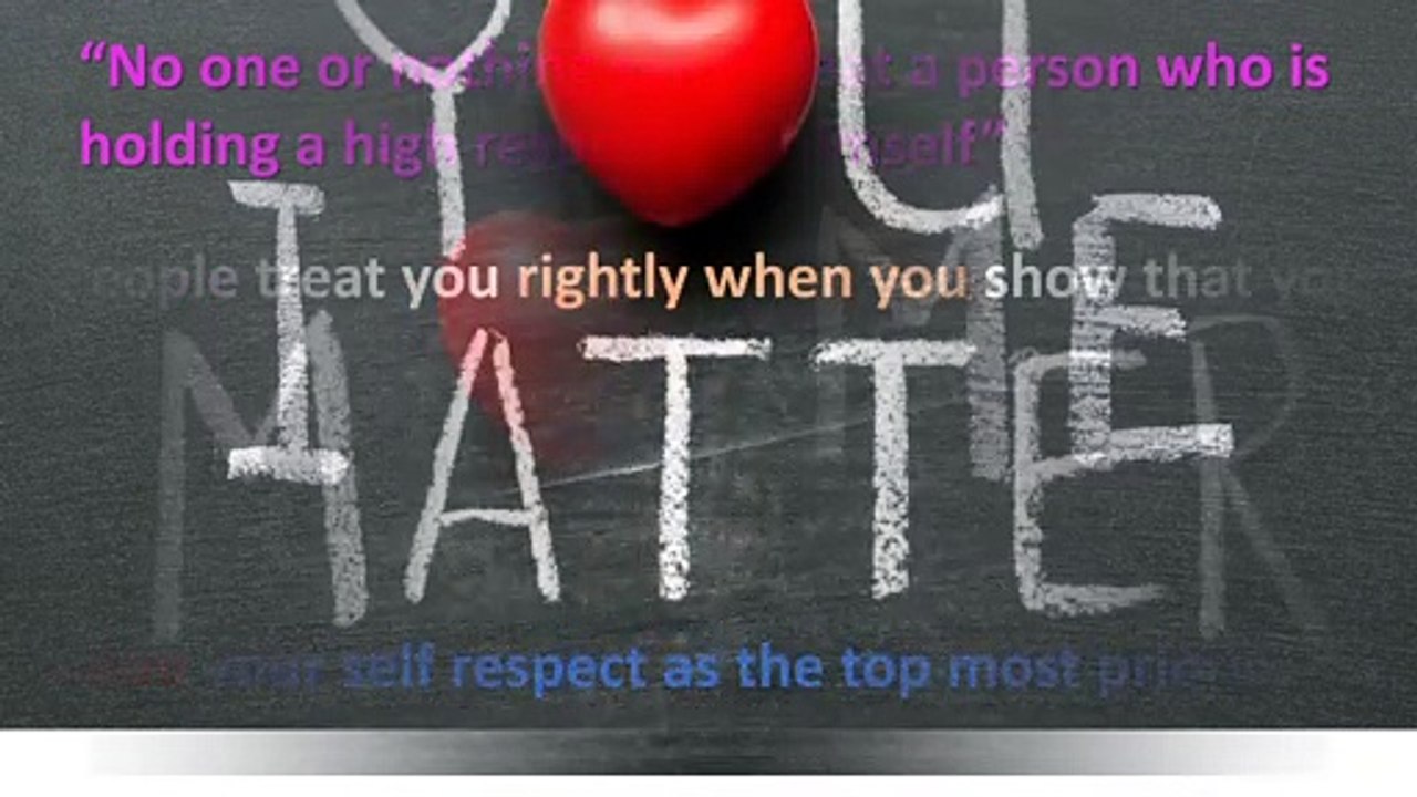MOST IMPORTANT - SELF