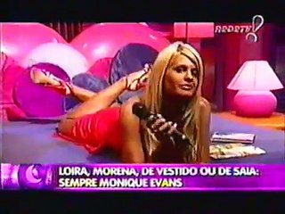 Momentos de Monique Evans no Noite Afora