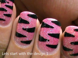 3 Animal Print Nail Designs! _ Beginners Nail Art_